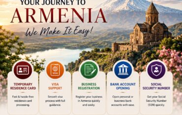Residence Permit in Armenia: Business Registration, Bank Account & Visa Guide