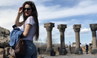 Zvartnots, Armenia. Travel in Armenia.